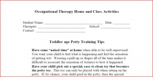 home program potty training