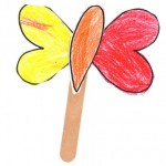 Coloring and Cutting Shapes for a Picture