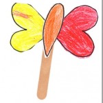 Coloring and Cutting Shapes for a Picture