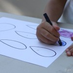 Coloring and Cutting Shapes for a Picture
