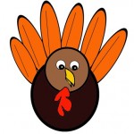 Scissor Cutting Turkey Template