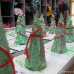 Ice Cream Cone Christmas Trees