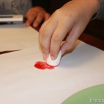 Marshmallow Painting for Fine Motor Skills