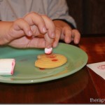 Marshmallow Painting for Fine Motor Skills