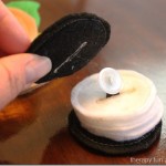 Practice Buttoning with Felt Oreo Cookies