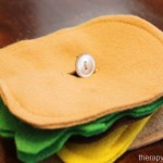 Practice Buttoning with Felt Sandwich
