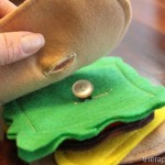 Practice Buttoning with Felt Sandwich