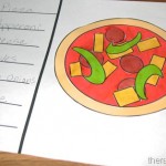 Scissor Cutting Shapes: Pizza