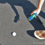 Using a Water Gun to Propel a Ball