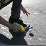 Using a Water Gun to Propel a Ball