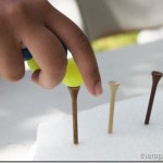 Balancing Balls on Golf Tees