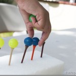 Balancing Balls on Golf Tees