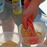 Spaghetti Painting for Sensory Problems