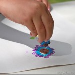 Painting With Tiny Sponges