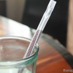 Having fun with straw drinking