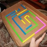 Cardboard Marble Maze