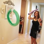 Pool Noodle Javelin Throw