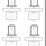 Hang Man for writing practice