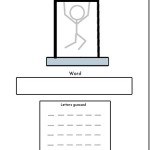 Hang Man for writing practice