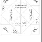 Cootie Catchers re-visited because I love them