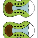 Shoe Tying Printable Practice Shoe